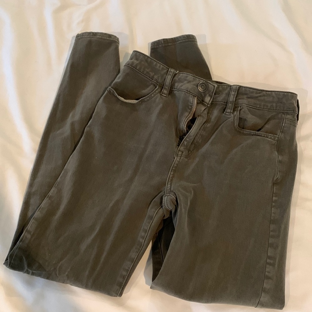Green pants
